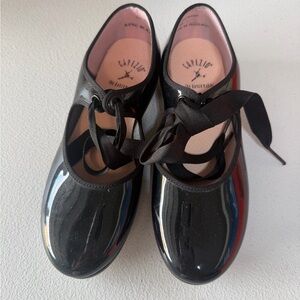 Black Patent Leather Dance Shoes